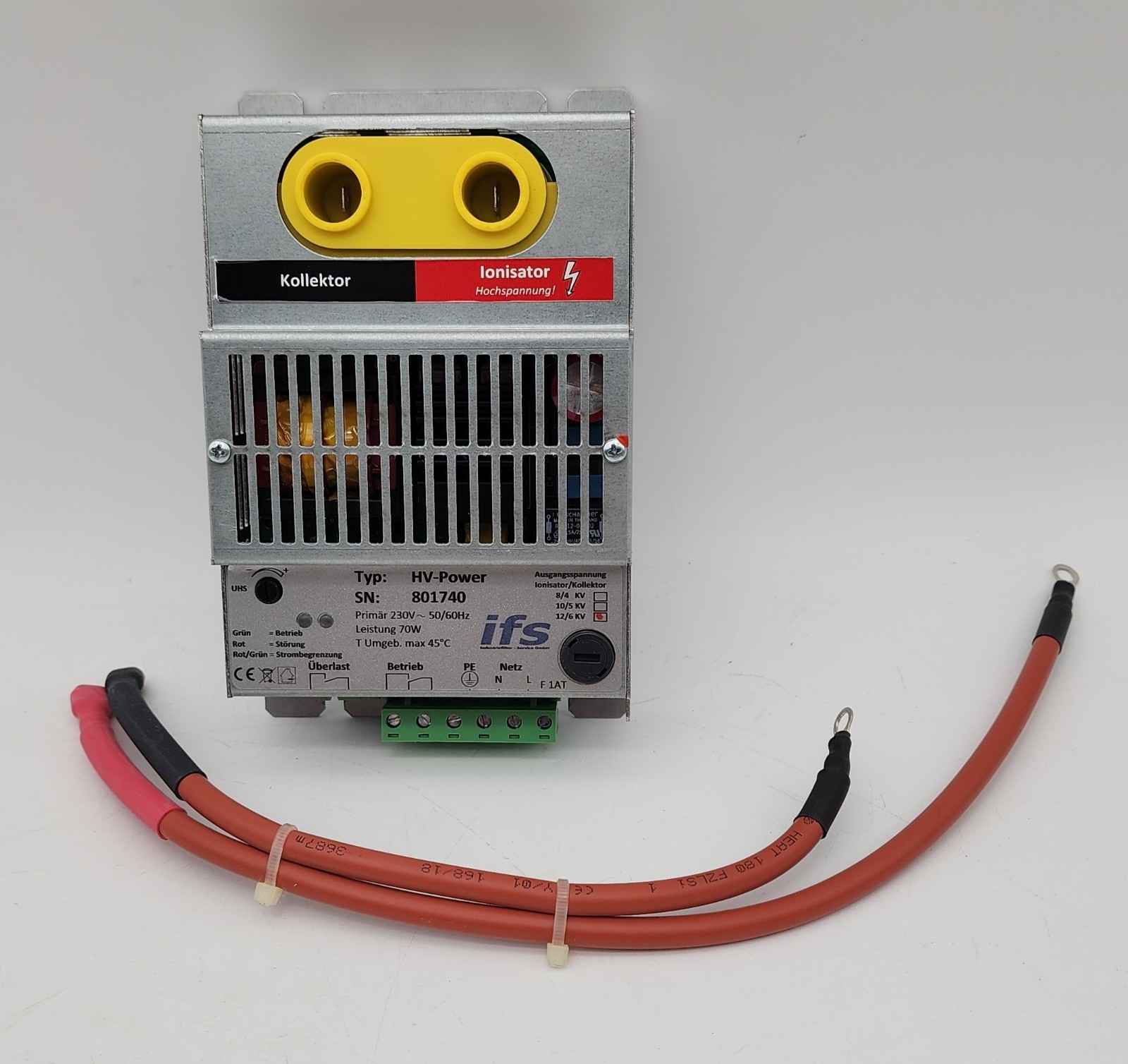 IFS IFEZ245 HV-POWER (12/6 Kv) Electrostatic High Voltage Ionizer Module *NDA*