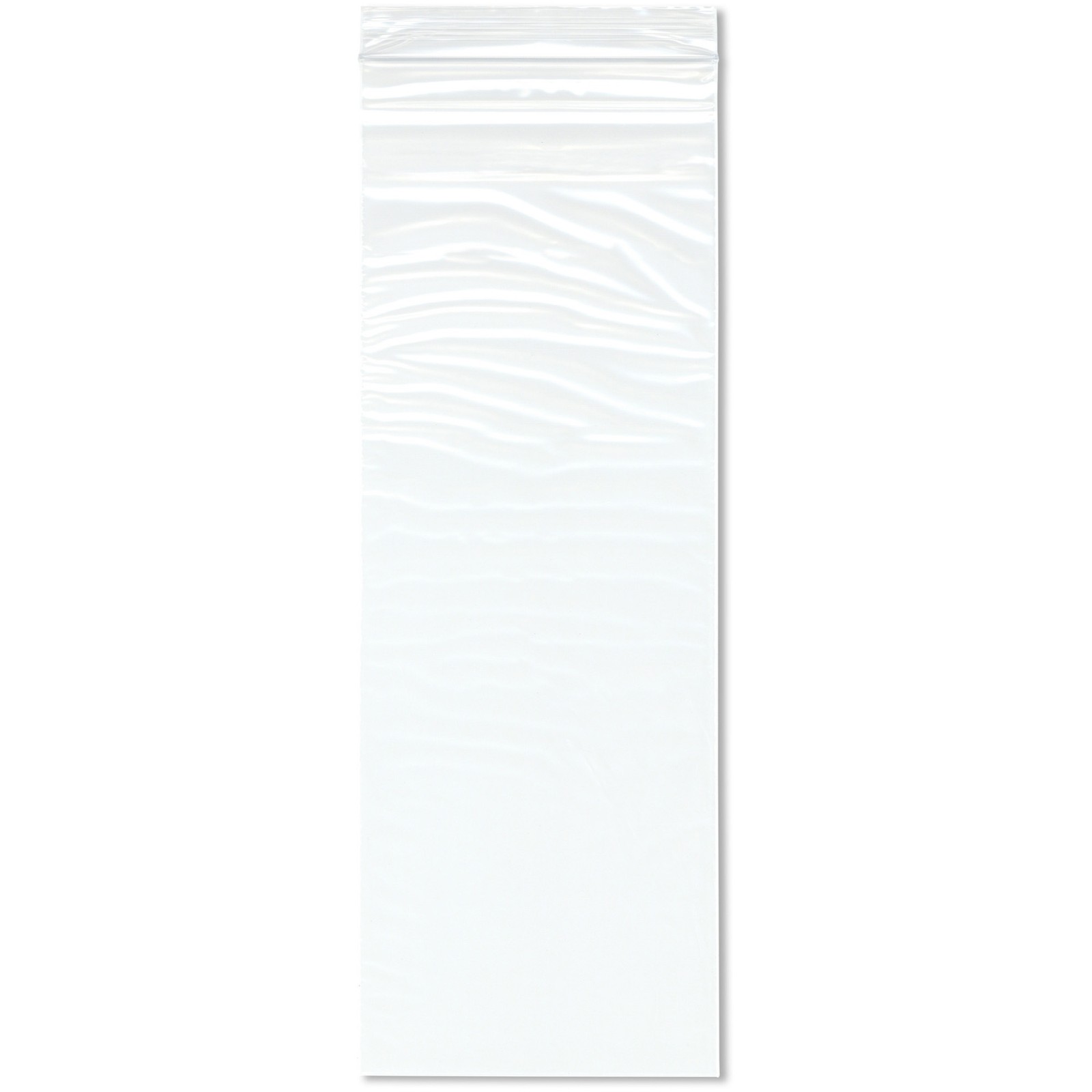 Plymor 5″ x 14″, 2 Mil Zipper Reclosable Plastic Bags