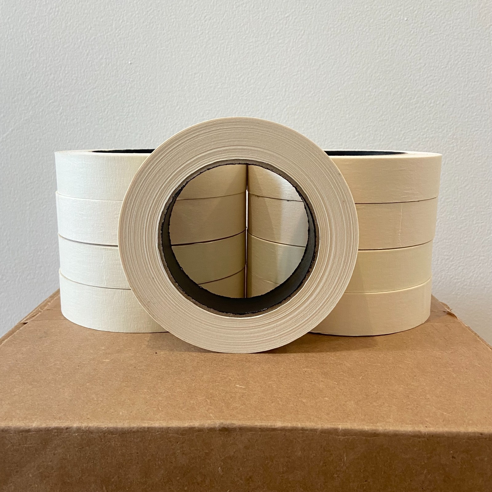 Lot Of 48 Rolls 1″ X 60 Yrds General Purpose Masking Tape MADE IN USA Painters