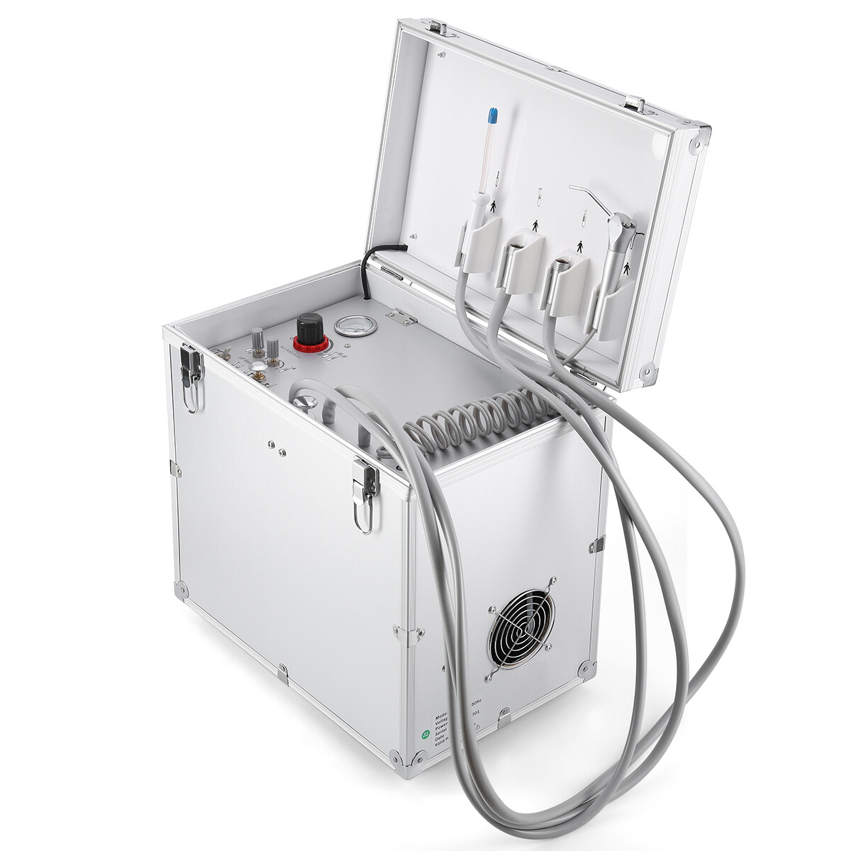 Portable Dental Delivery Unit Turbine Air Compressor /Auto-water Supply Trolley