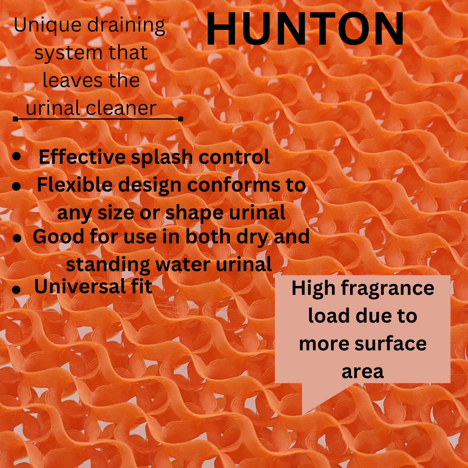 10 Pack Urinal Anti-Splash Guard Screen Deodorizing Fresheners