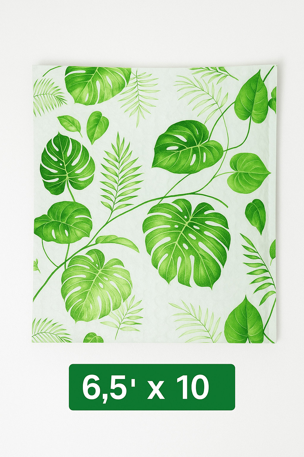 Banana Leaves Poly Bubble Mailers 6.5×10 | Padded Shipping Envelopes Self Seal