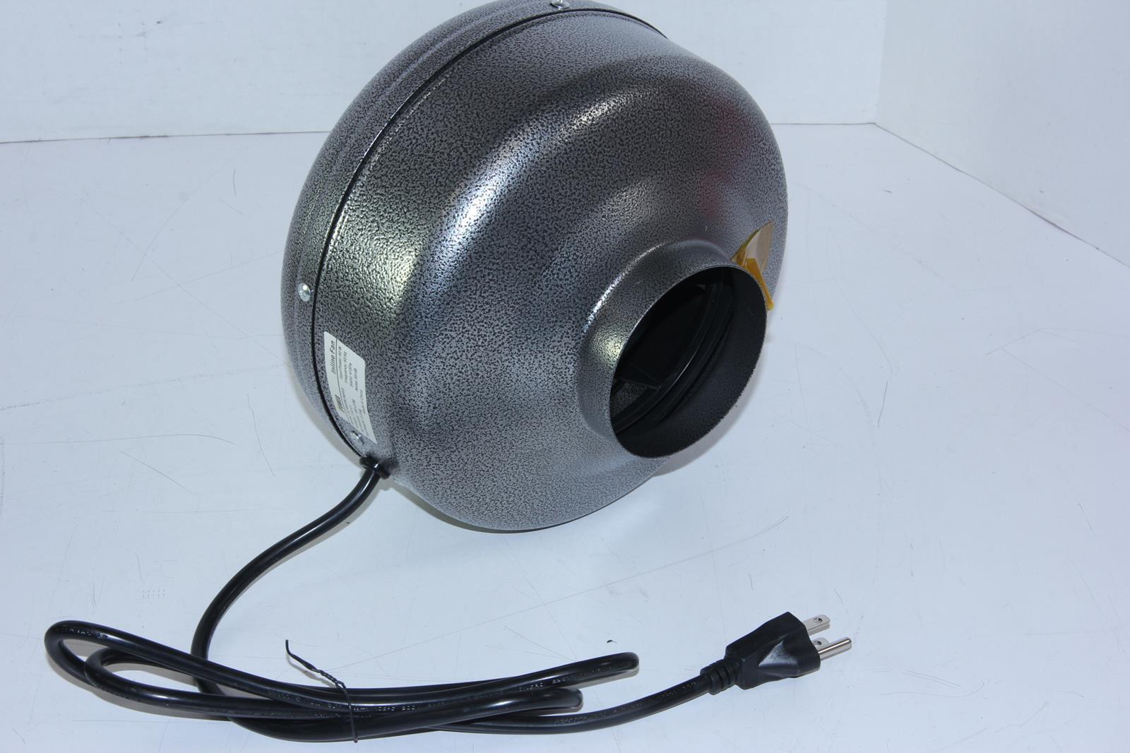 IPOWER GLFANXINLINE4V33 4-Inch 190CFM 65dB Inline Fan with Mounting Bracket