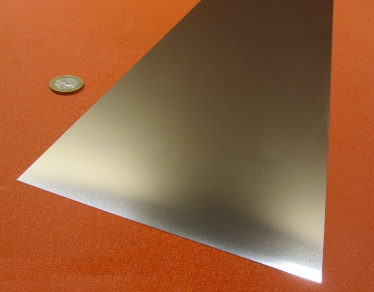 316 Stainless Steel Sheet Soft .005″ Thick x 6.0″ Width x 100.0″ Length