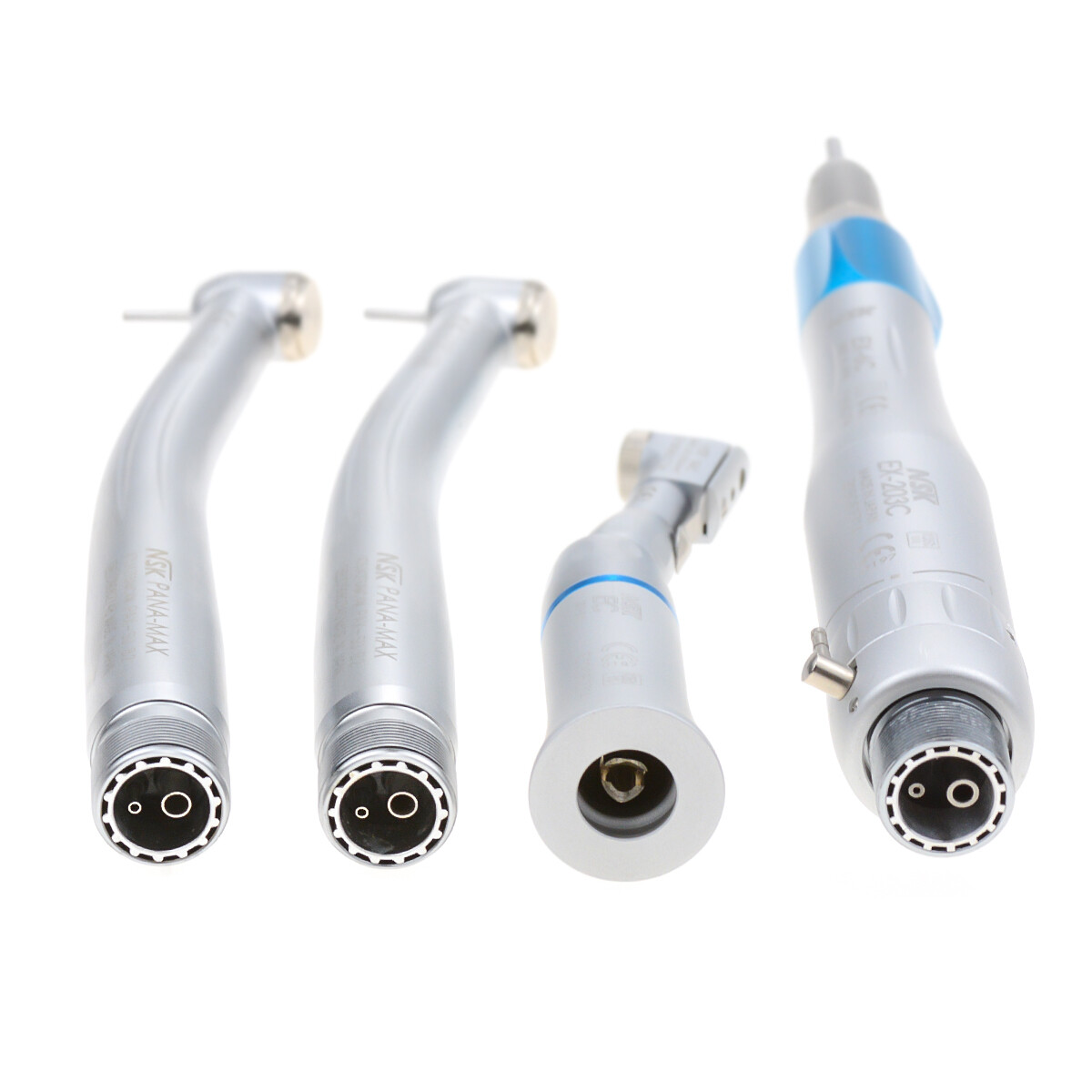Dental PANA MAX High Speed Push Button Handpieces NSK Type+Low Speed EX203C 2/4H