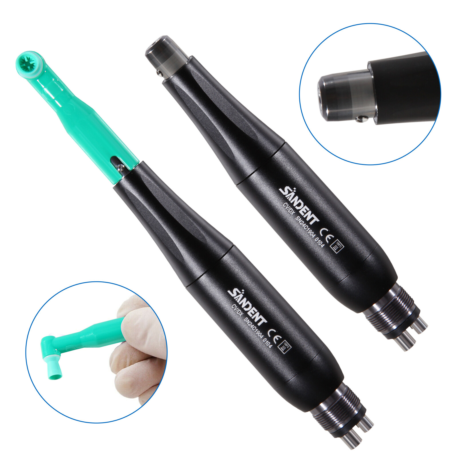 NSK Style Dental Slow Speed Latch Contra Angle Handpiece E-Type