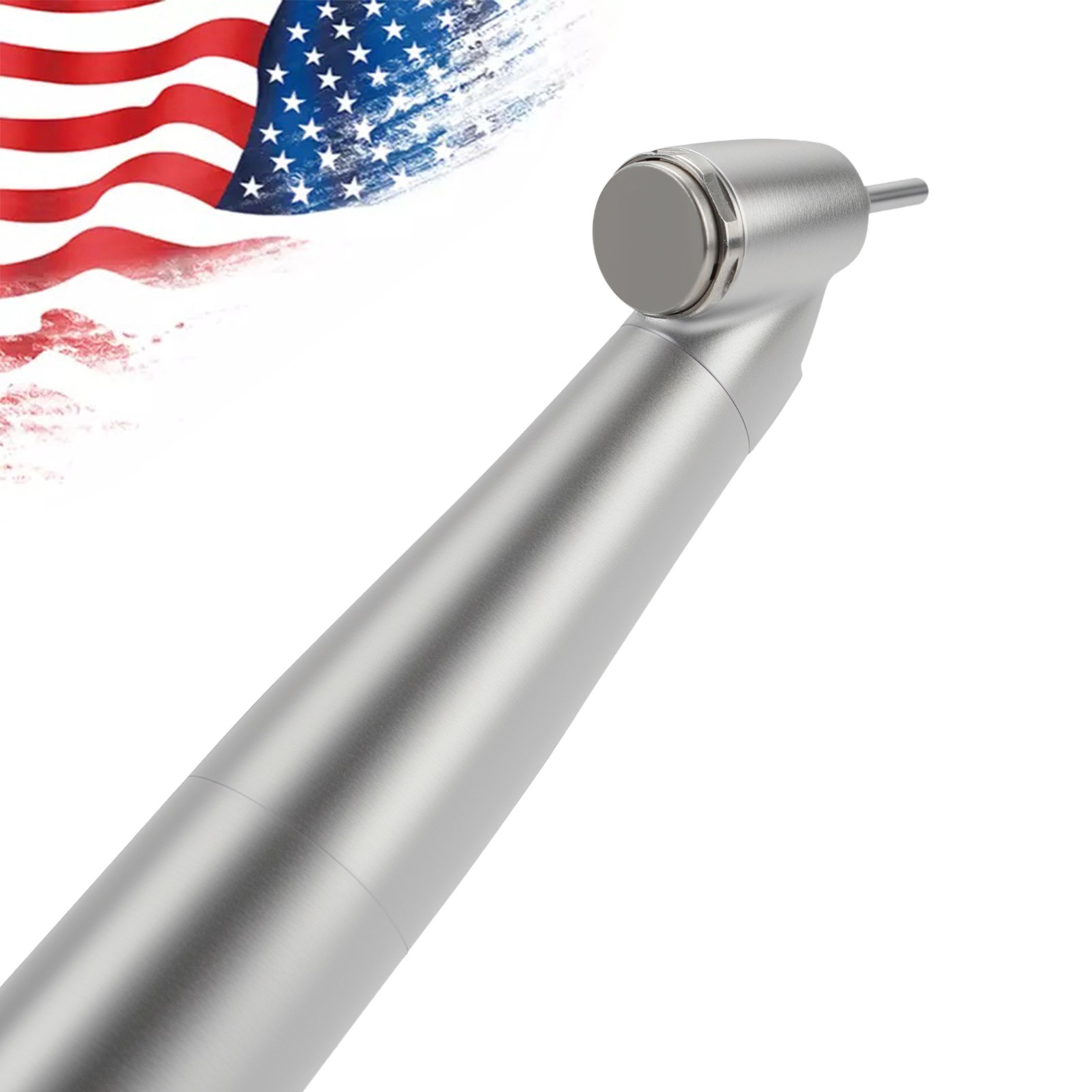 Dental Optic Fiber LED 1:4.2 Increasing Handpiece 45°Angle Head External Channel