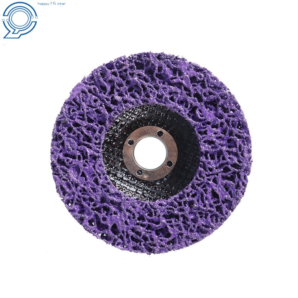 4″ Poly Strip Disc Wheel Paint Rust Removal Clean For Angle Grinder 45 Grit 5Pcs