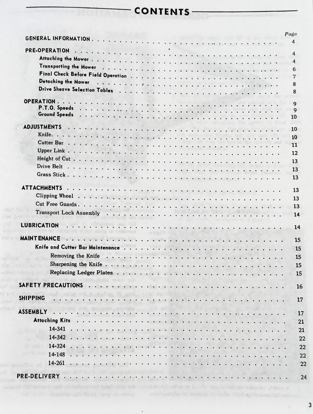 Ford Series 501 Rear Attached Mower Operators Owners Parts Manual Set Bar Sickle