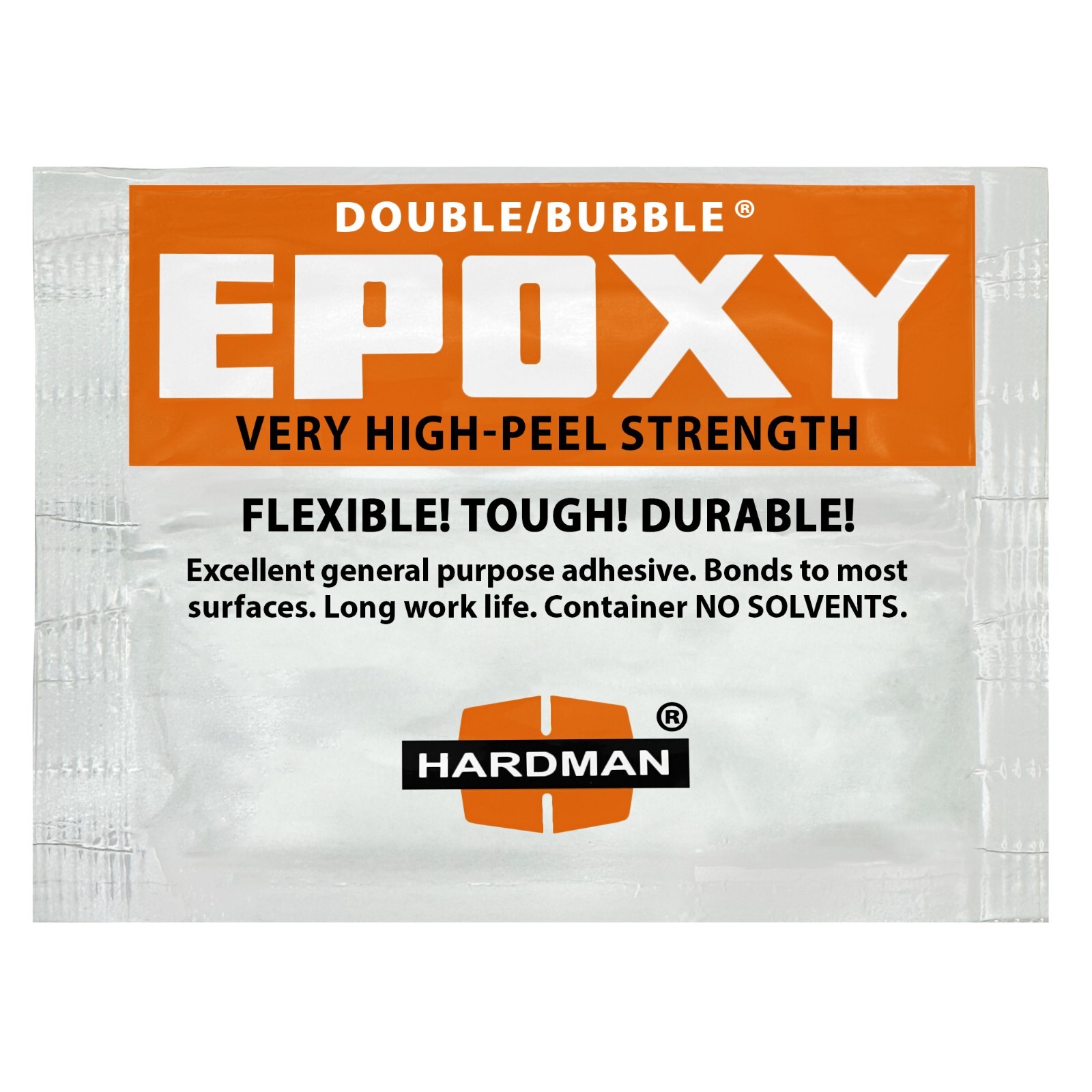 Hardman Double Bubble Orange High Peel Strength Epoxy – 04007 (5 pack)