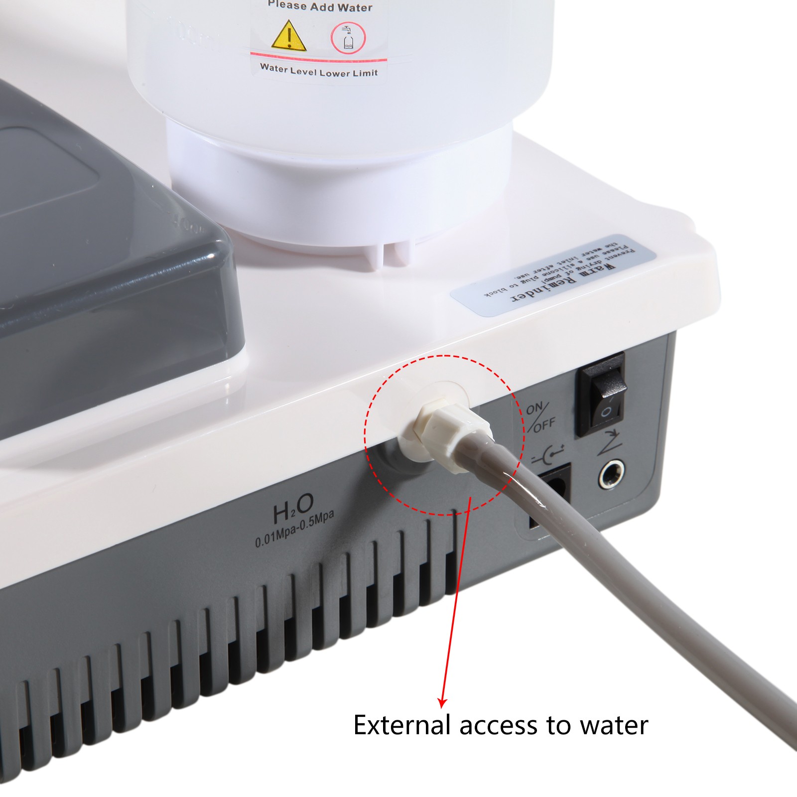 Dental Ultrasonic Scaler & LED Detachable Handpiece Auto Water Supply USA STOCK