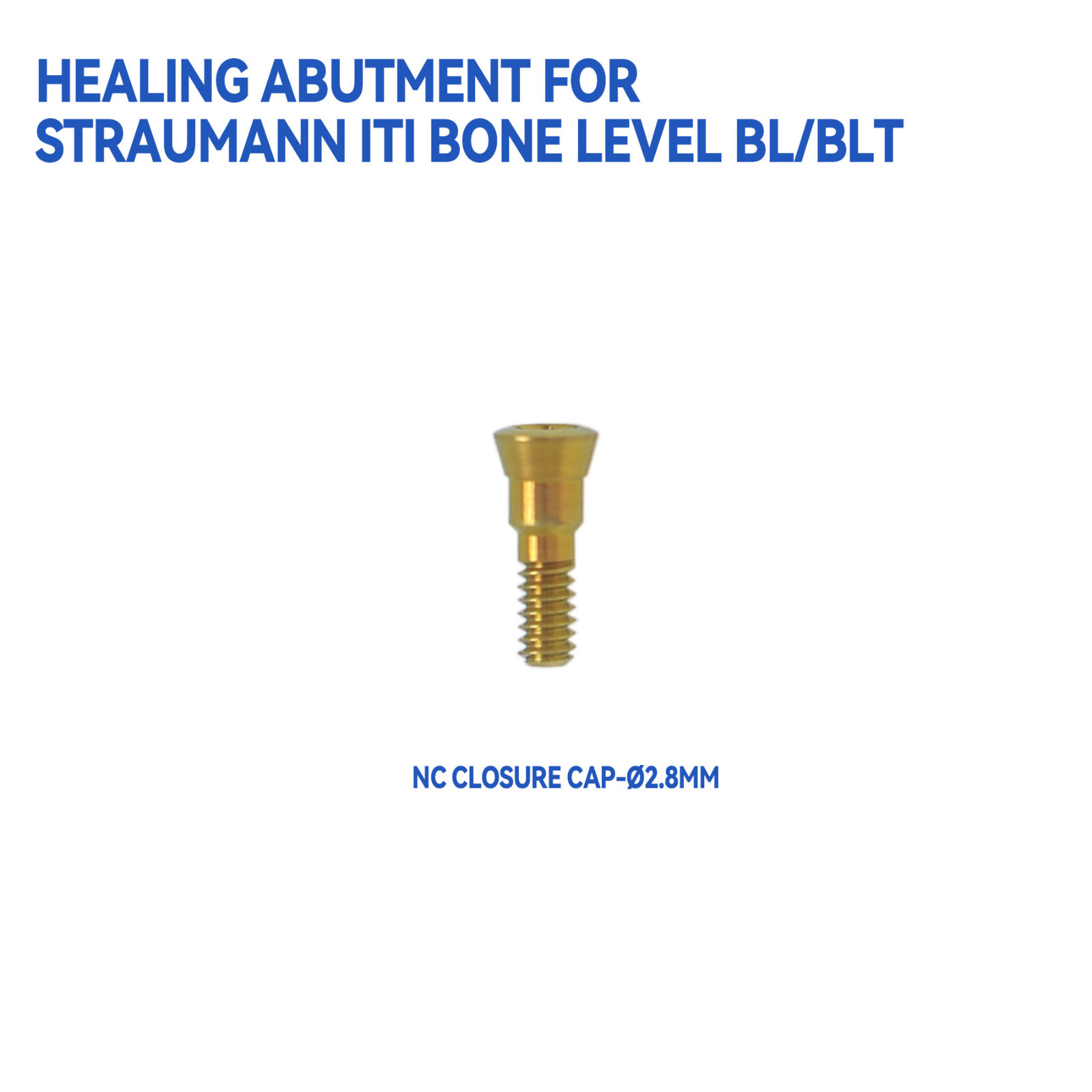 Dental Healing Abutments NC/RC Cover Screw Healing for Straumann BL/BLT