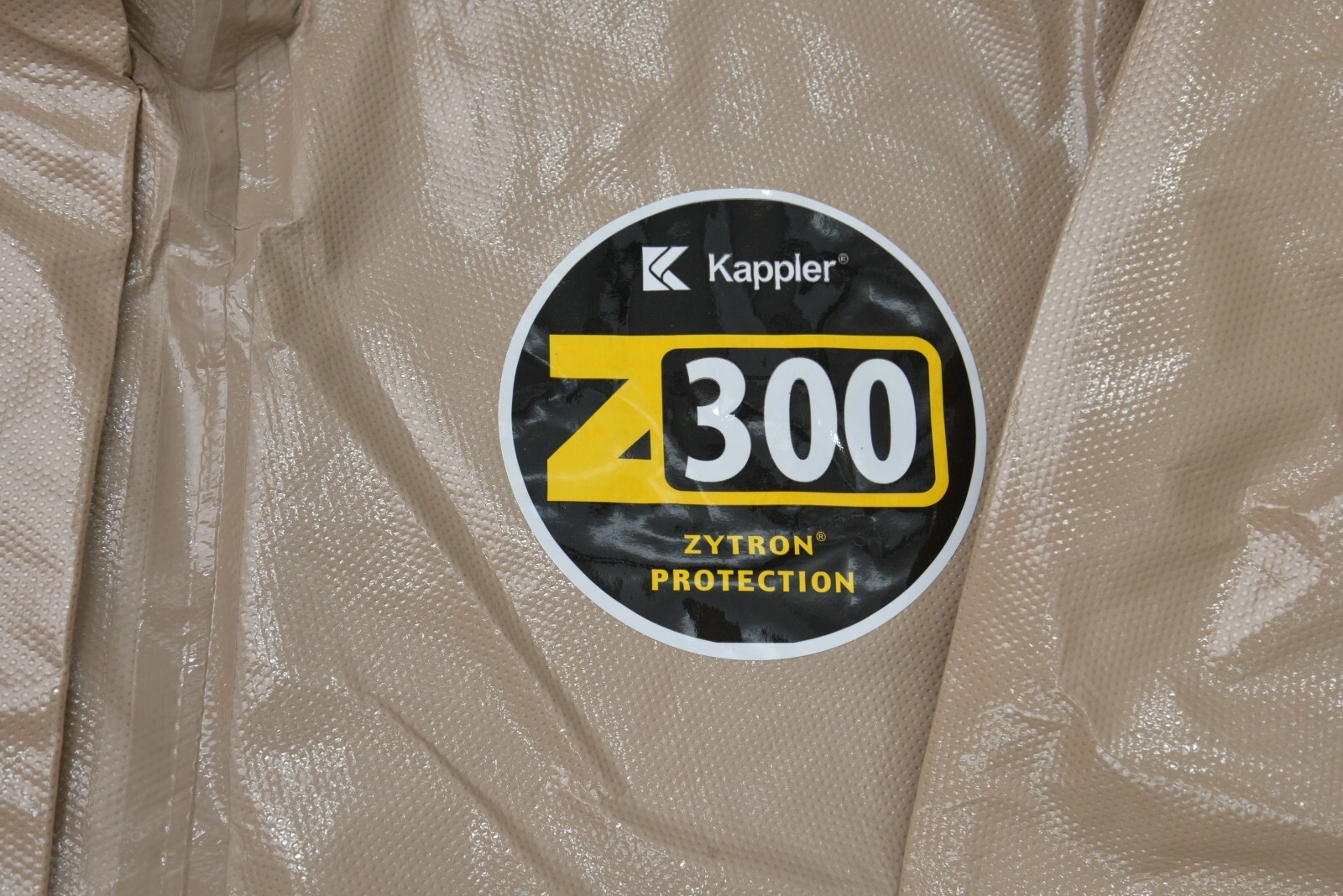 Kappler Zytron 300 Z3H426 Chemical HazMat Protective Coverall Tan Multiple Size