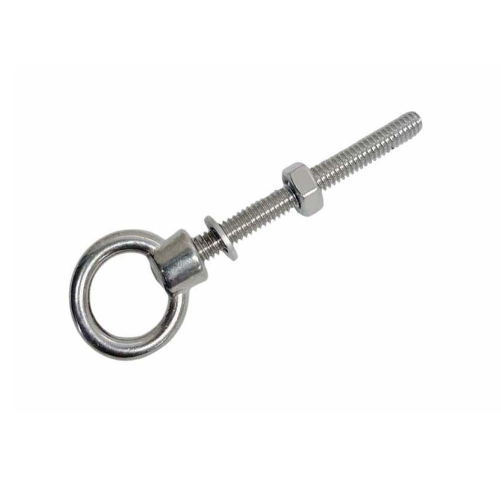 Marine T316 Stainless Steel 5/16″ x 2-5/16″ Shoulder Eye Bolt 800 Lbs WLL