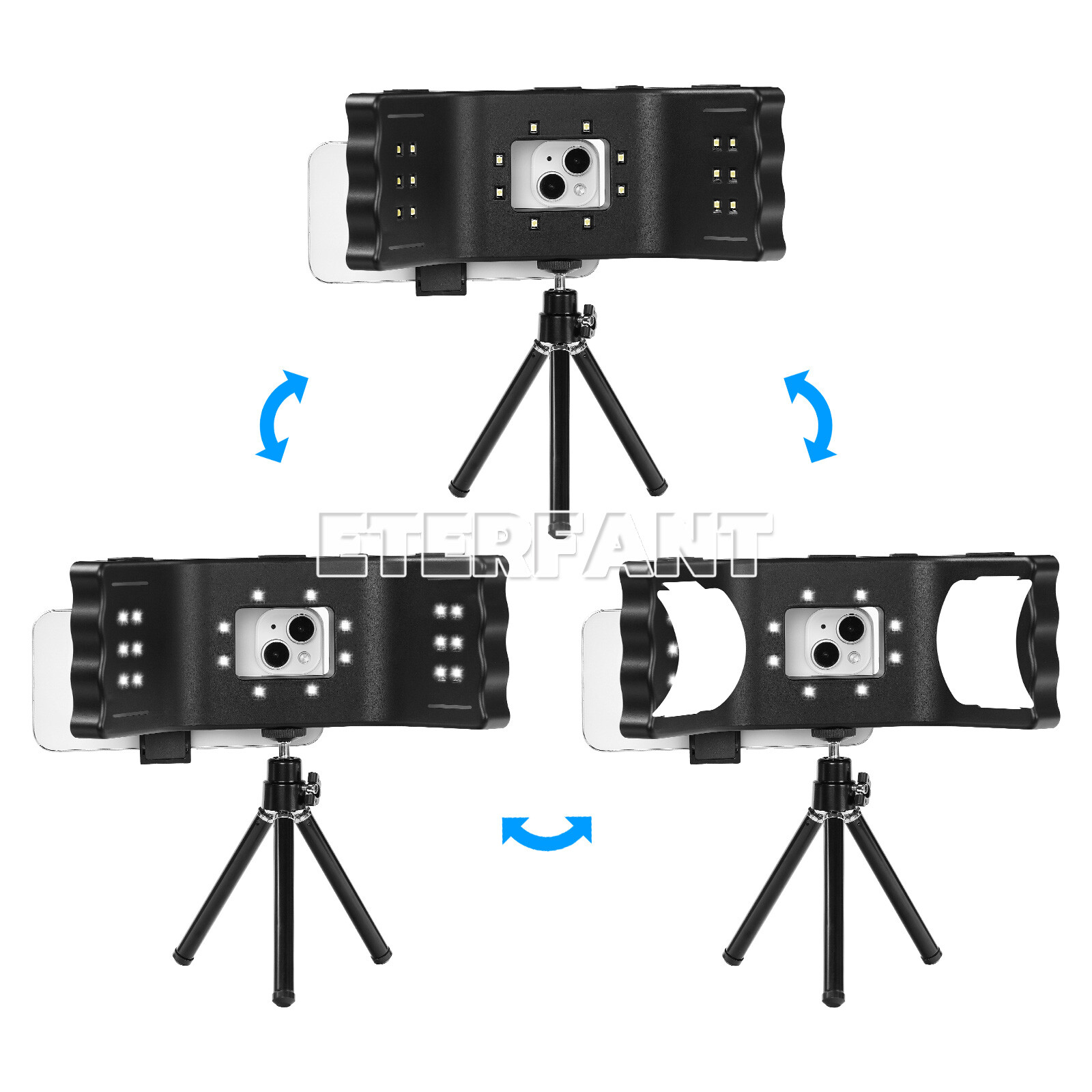 ETERFANT Dental Supplementary LED Lamp Oral Light Photography with Bracket