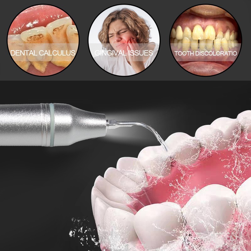 Baolai P5L Dental Ultrasonic Scaler with L3 LED Detachable Handpiece and 6 Tips