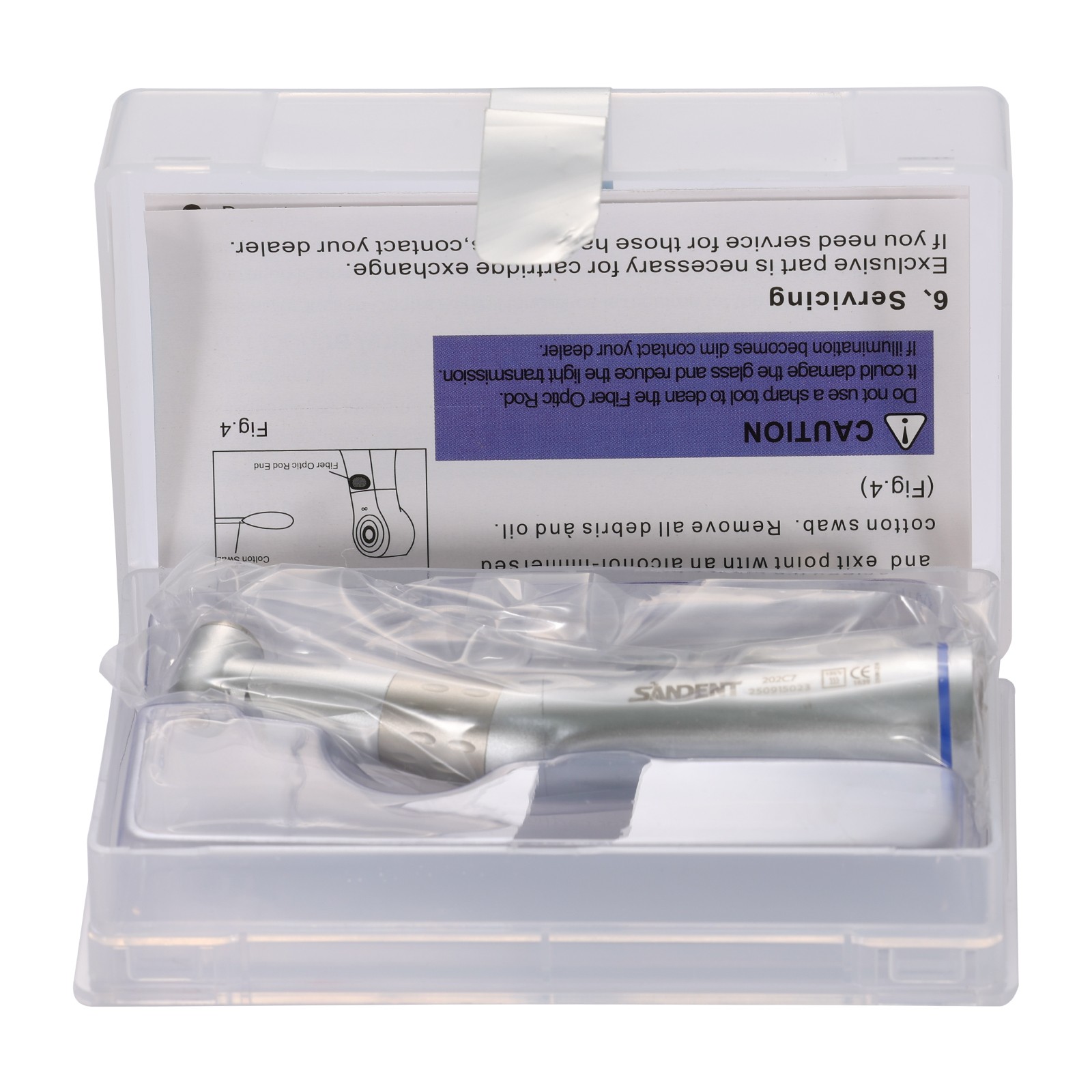 Micromotor de Motor de aire tipo E de baja velocidad Dental, pieza de mano 2H