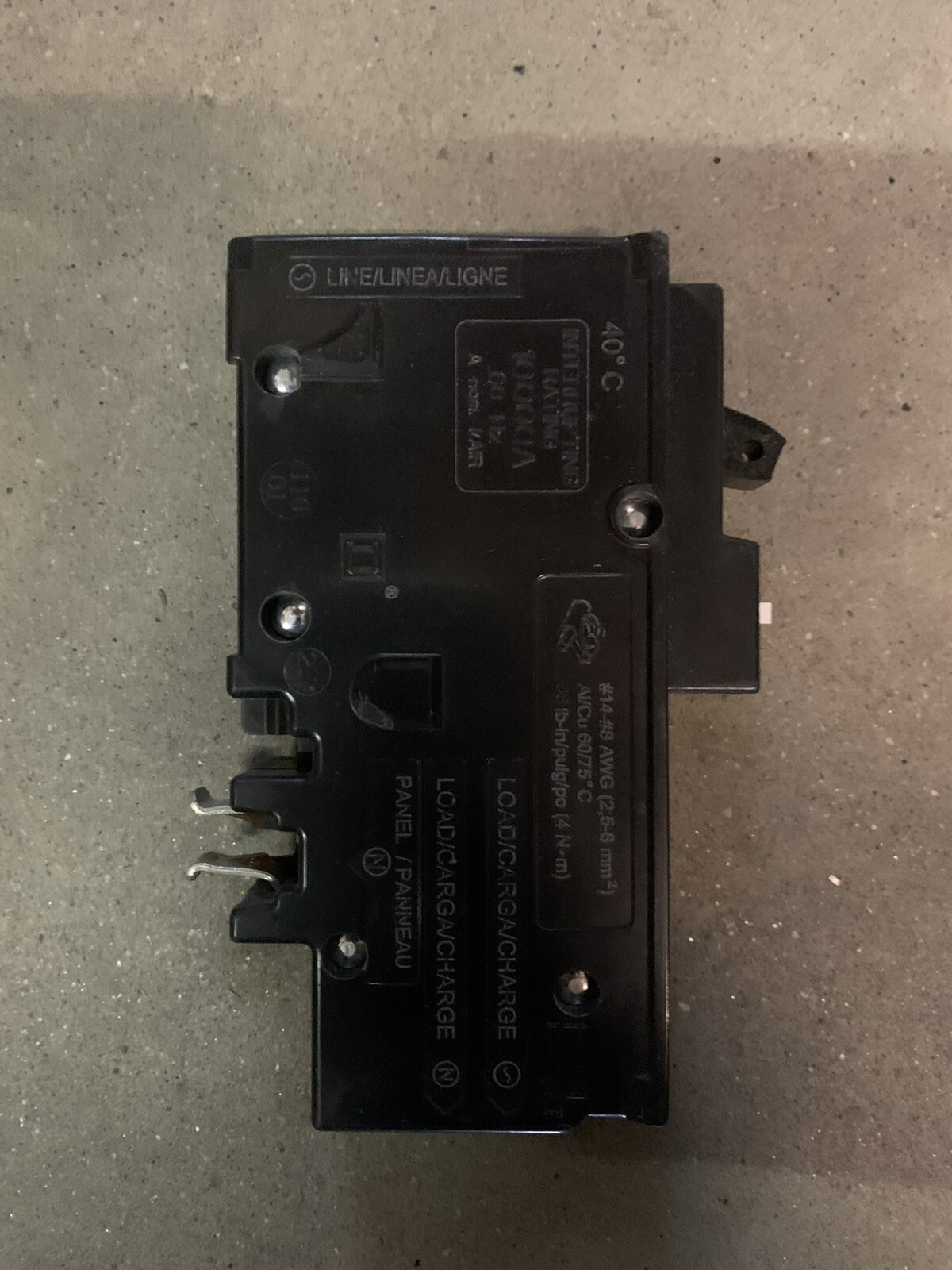Square D HOM115PCAFI Single Pole CAFCI Circuit Breaker