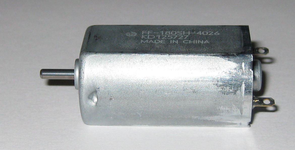 Mabuchi FF-180SH Motor – 1.2 V DC – 7000 RPM – Shaver / Toothbrush Motor