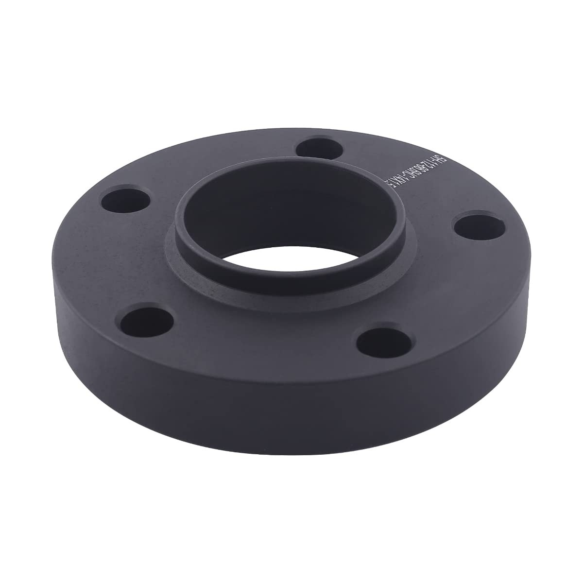 Dcvamous 4Pc Black 5X112 Hubcentric Wheel Spacers 1 Inch 14X1.5 Bolts 50Mm
