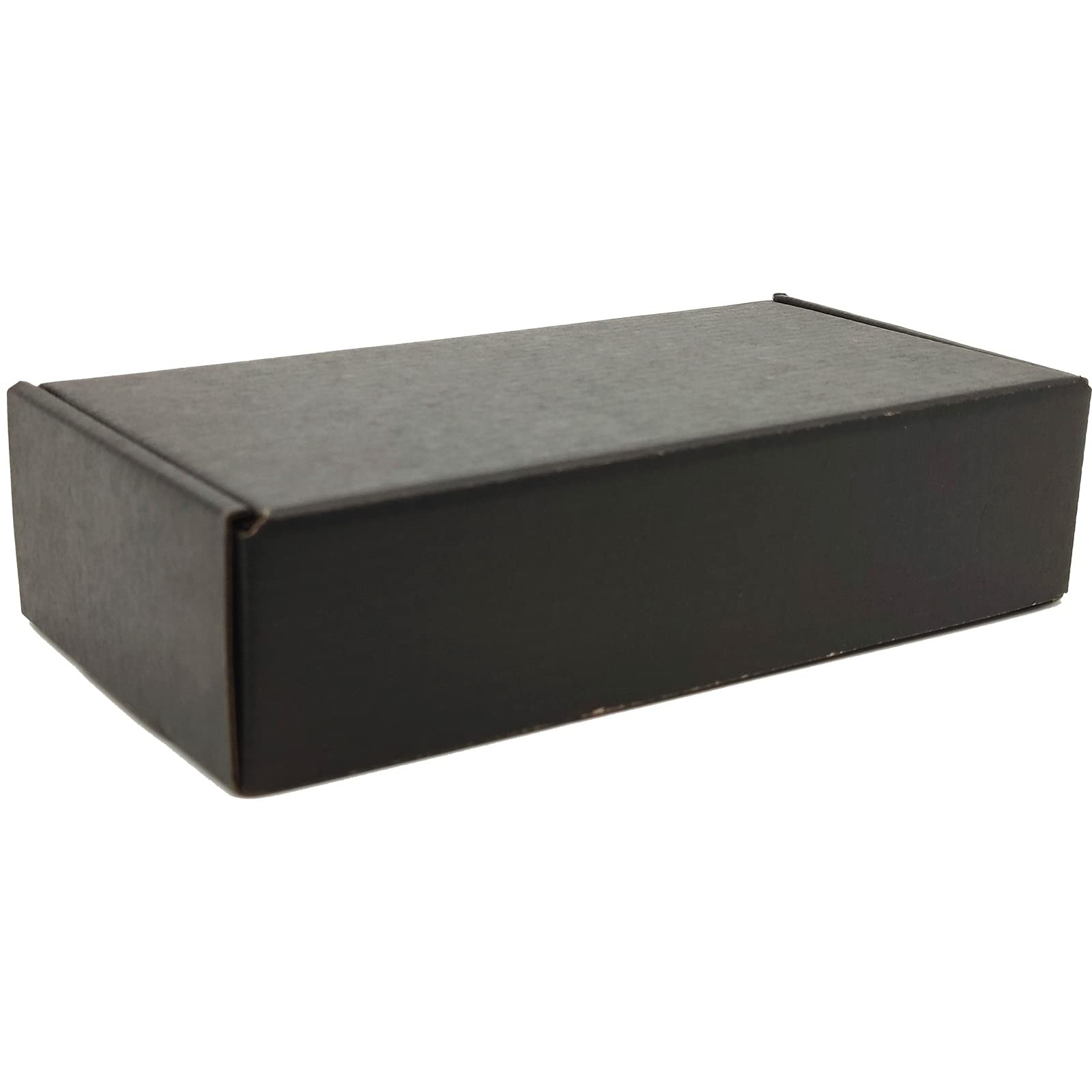 8x6x2 inches Small Shipping Boxes Set of 25 – Black Mailer Corrugated Cardboa…