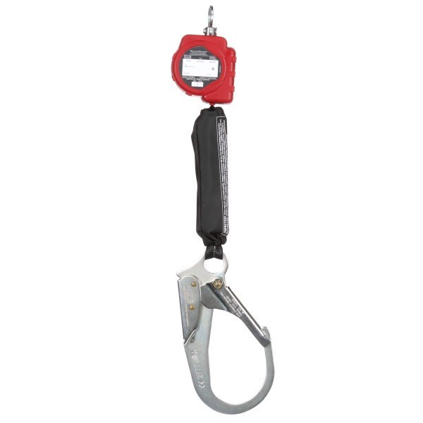3M Protecta 3100505 Web 6′ Self Retracting Lifeline w/ Steel Rebar Hook