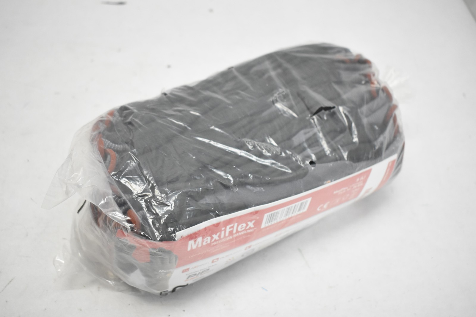 12 Pairs MaxiFlex Ultimate 34-874 Work Gloves 9/L Gray Black Nitrile Coated
