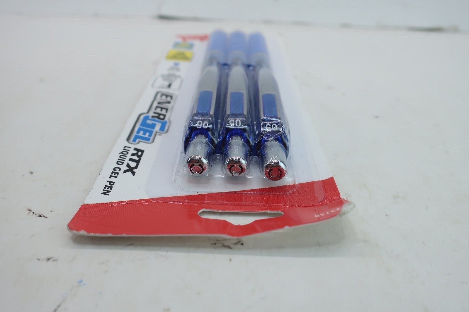 Pentel EnerGel RTX 4 PACK Liquid Gel Pens 0.5mm Fine – Needle Tip – Blue Ink 4pk