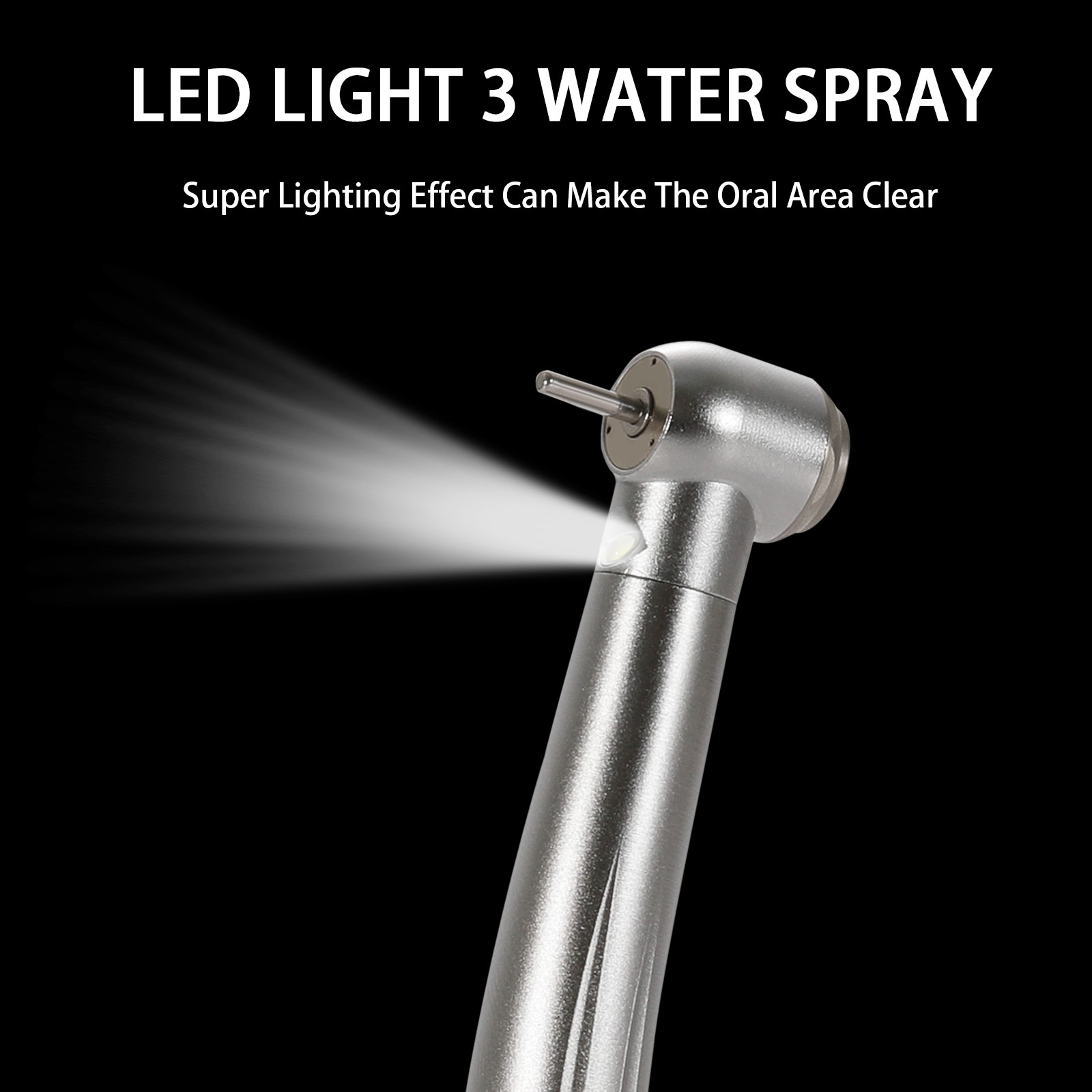 Dental PANA Max High Speed LED Handpieces NSK Type Internal Triple Spray Push US
