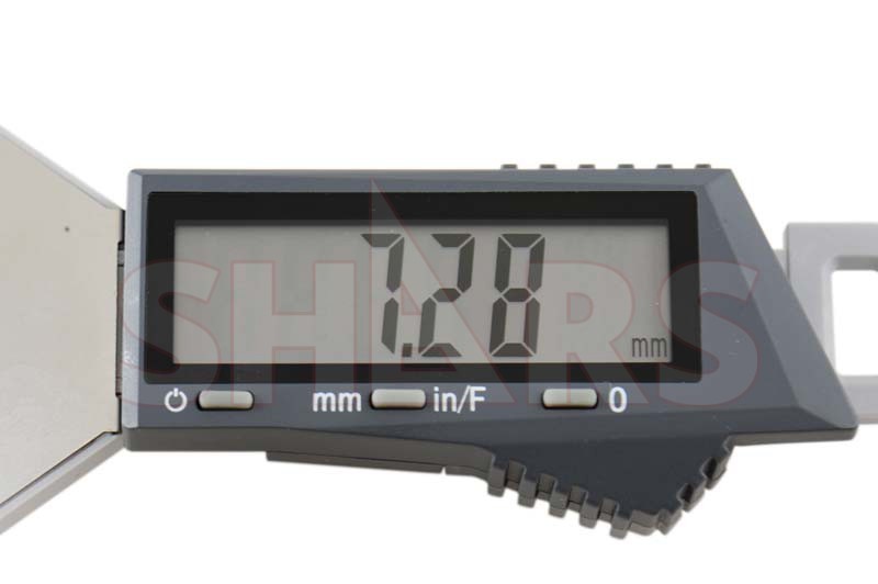 Aventor 0-4″ Electronic Digital Depth Gage .0005 IN-MM-FRACTION Tire Tread !]