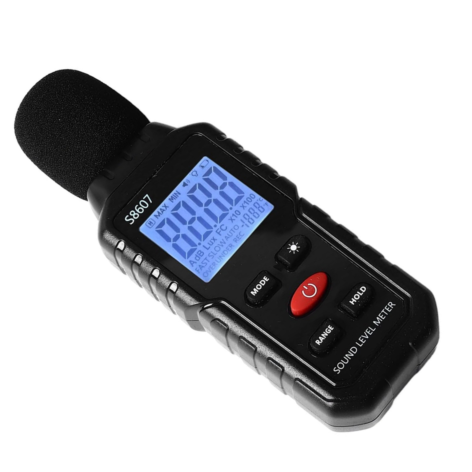 Digital Sound Level Meter Noise Decibel Meter 30-130dB Range Measurement Device