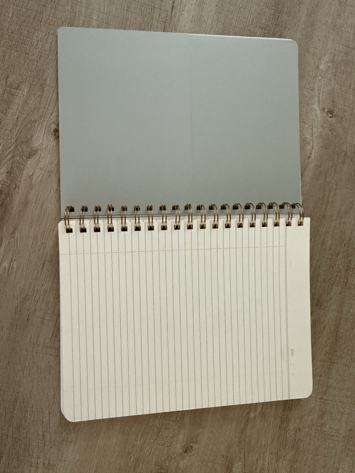 Fringe Studio Notebook Journal With Pockets-Van Gogh Love Spiral 240 lined pages
