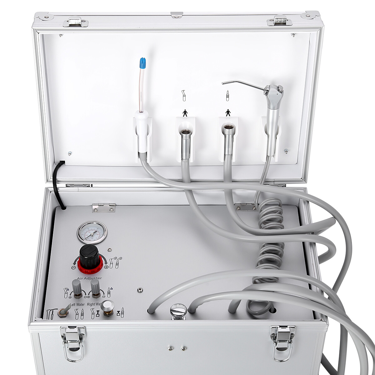 Portable Dental Delivery Unit Turbine Air Compressor /Auto-water Supply Trolley