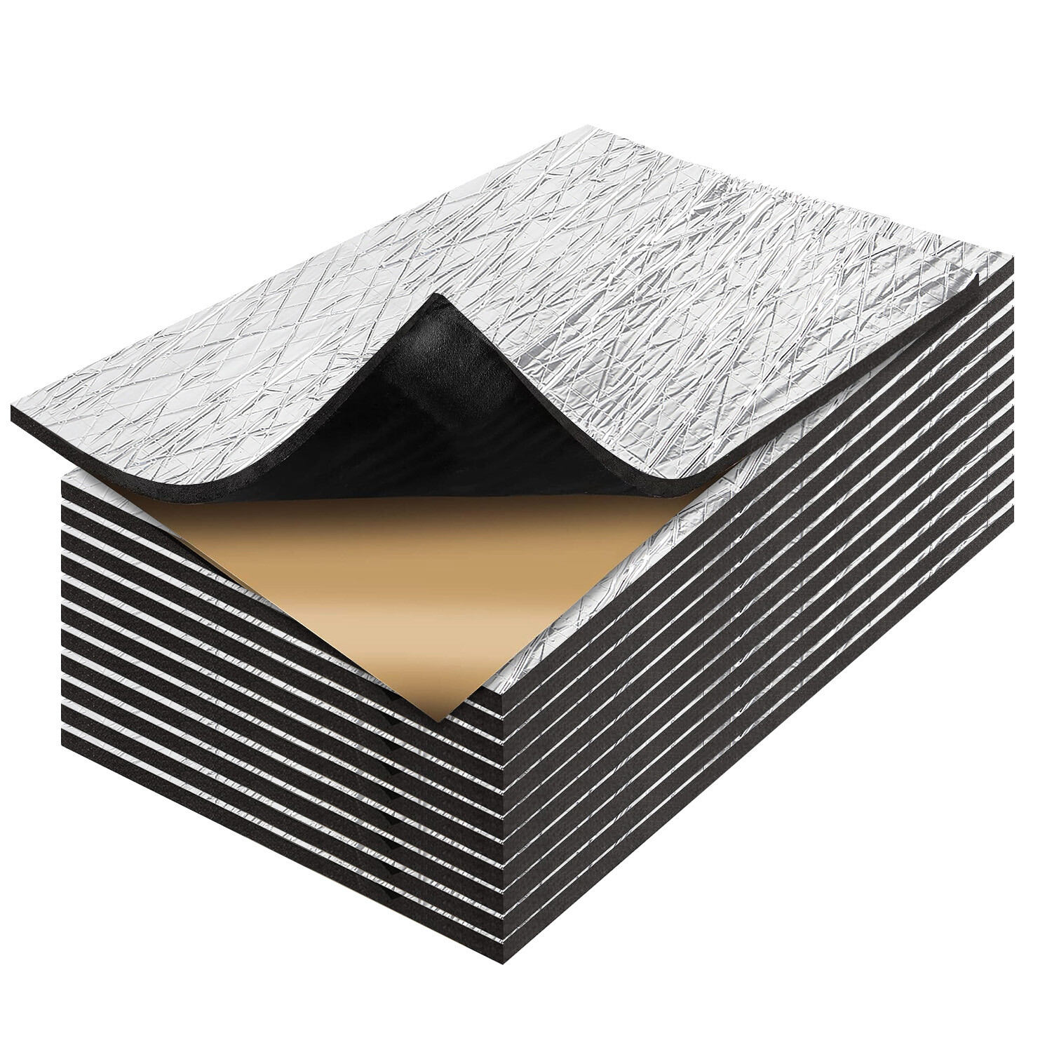 22SQFT Sound Deadener Car & Home Insulation Heat Shield Dampening Self-Adhesive