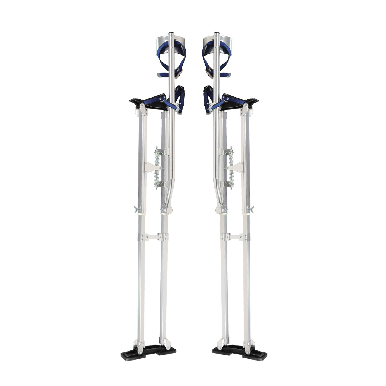 Adjustable 48″ – 64″ Drywall Stilts Painters Walking Taping Finishing Tool New