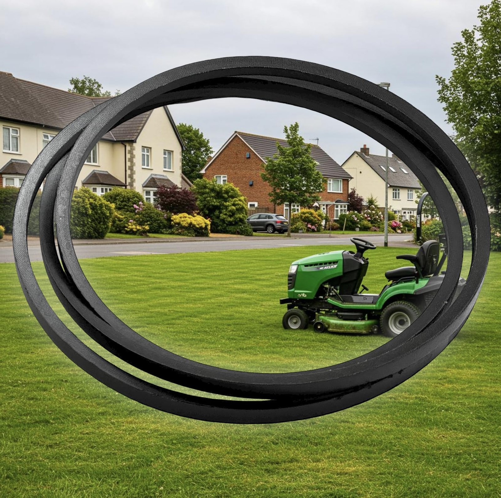 Share 42 Inch Riding Mower Deck Belt 1/2 X 96.5 HeavyDuty for Lawn Tractor