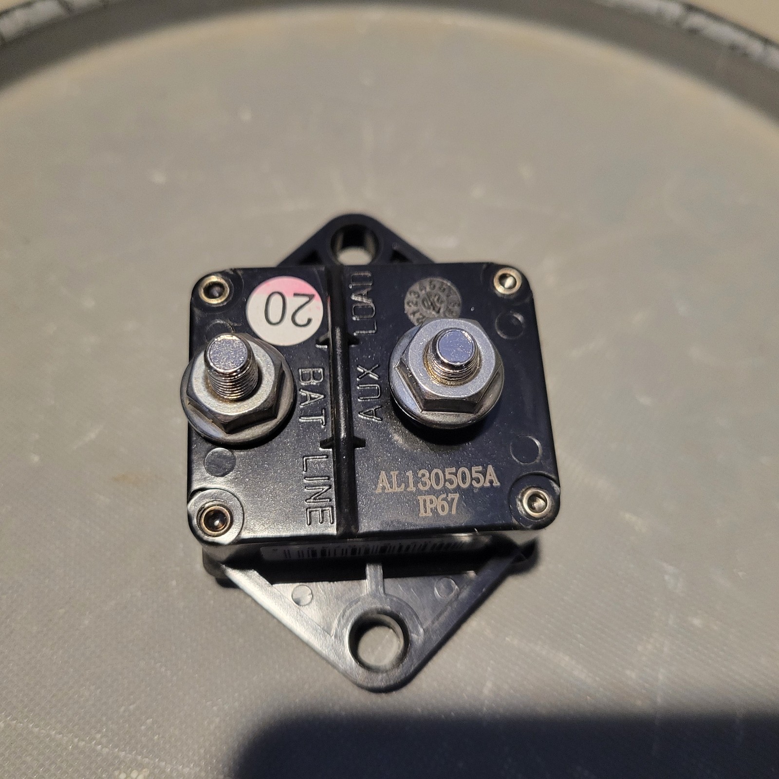 BEP Waterproof Circuit Breaker, 50A, 5050, AL130505A
