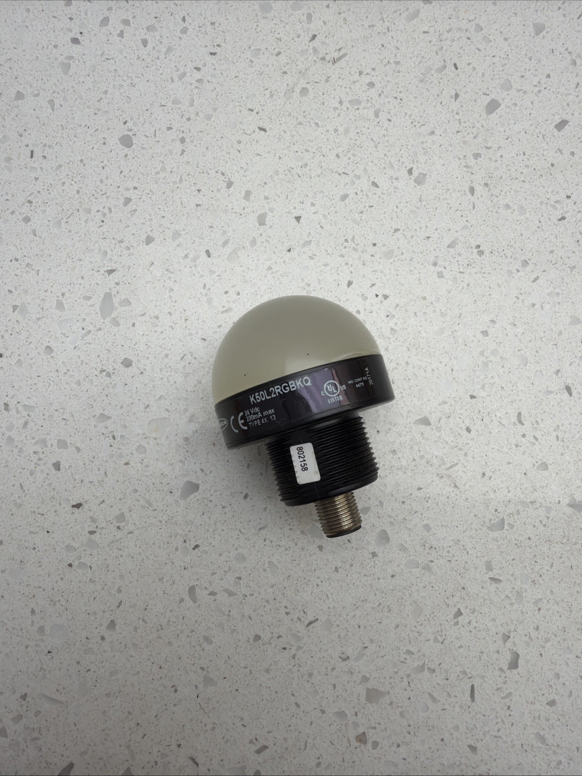 BANNER K50L2RGBKQ, PROGRAMMABLE MULTICOLOR INDICATOR, NEW No Hardware