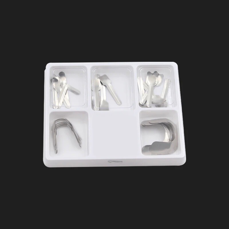 Dental Matrix Band Universal Kit of Sectional Contoured Metal Matrices