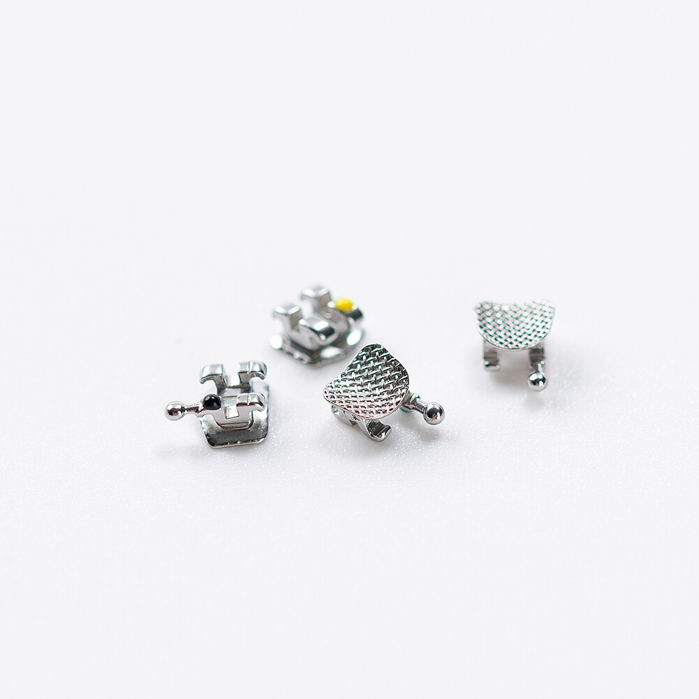 Easyinsmile Dental Orthodontic MINI Metal Brackets Roth/MBT 022 Hook 345 Braces