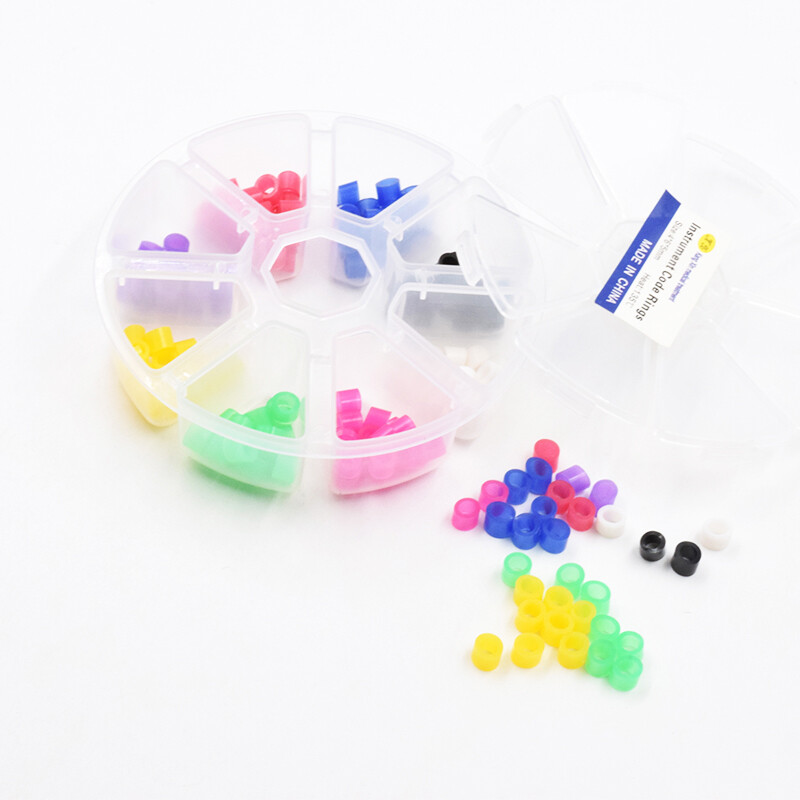 160Pc/Box Dental Autoclavable 135ºC 8 Colors Instrument Code Rings Bands 8 Color