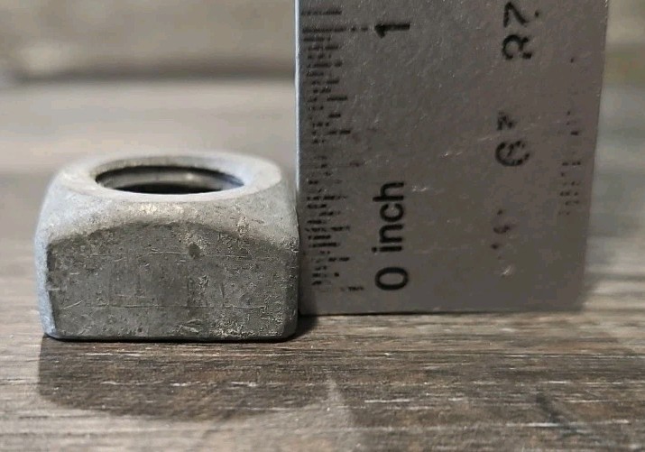 (100 ct) Maclean Power Systems J8563 5/8″-11 Square Nut HGD F614571 *FREE SHIP*