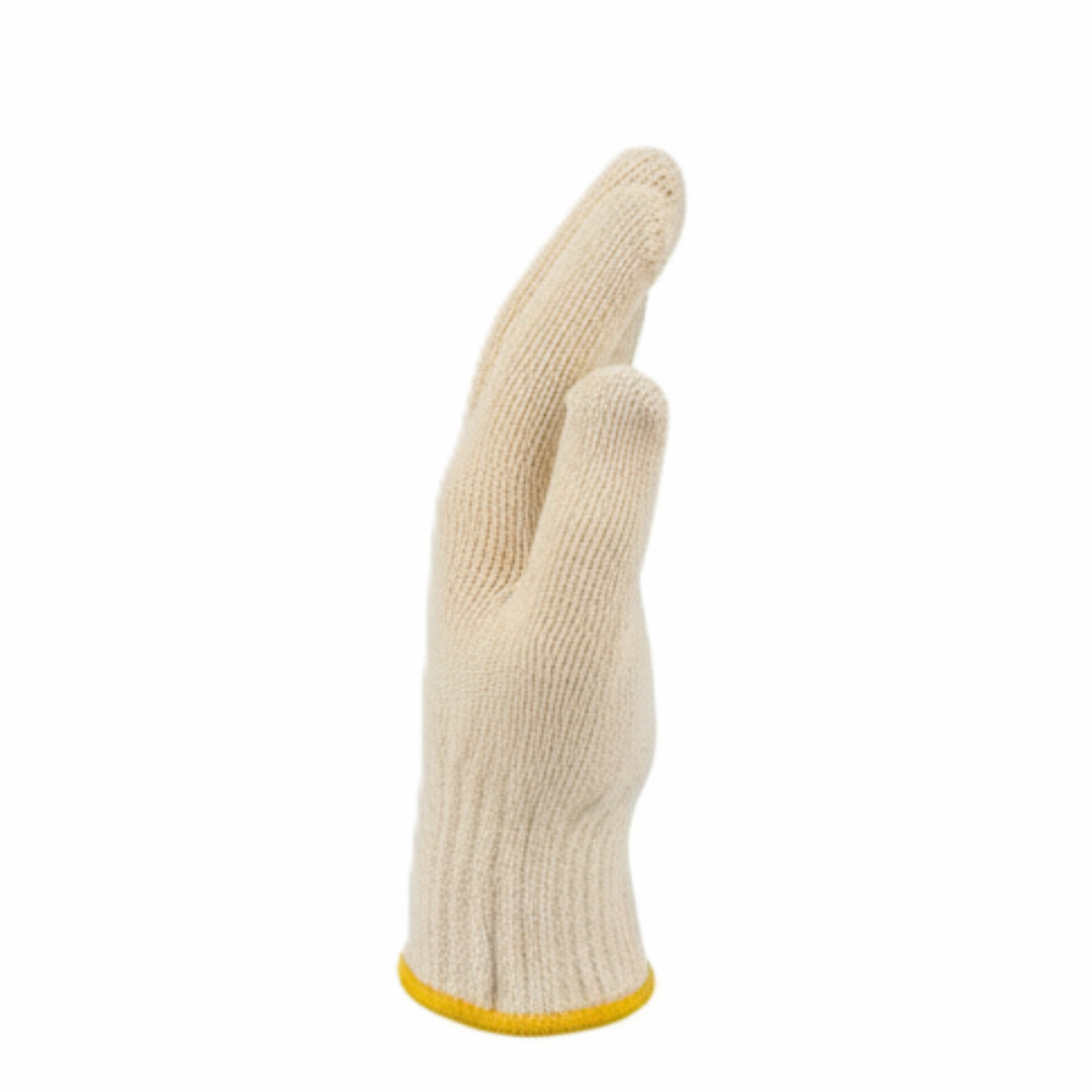 300 Pairs – Cotton Blended String Knit Gloves – Men’s Size – Tan
