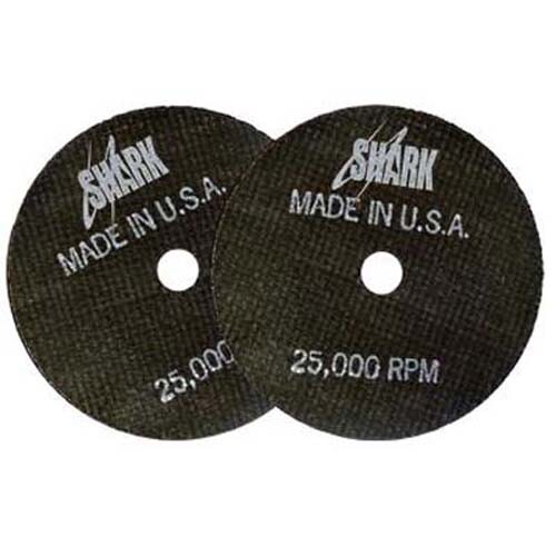 Shark 12704 3 X 1/16 X 3/8 Cut-Off Wheels / Case of 10