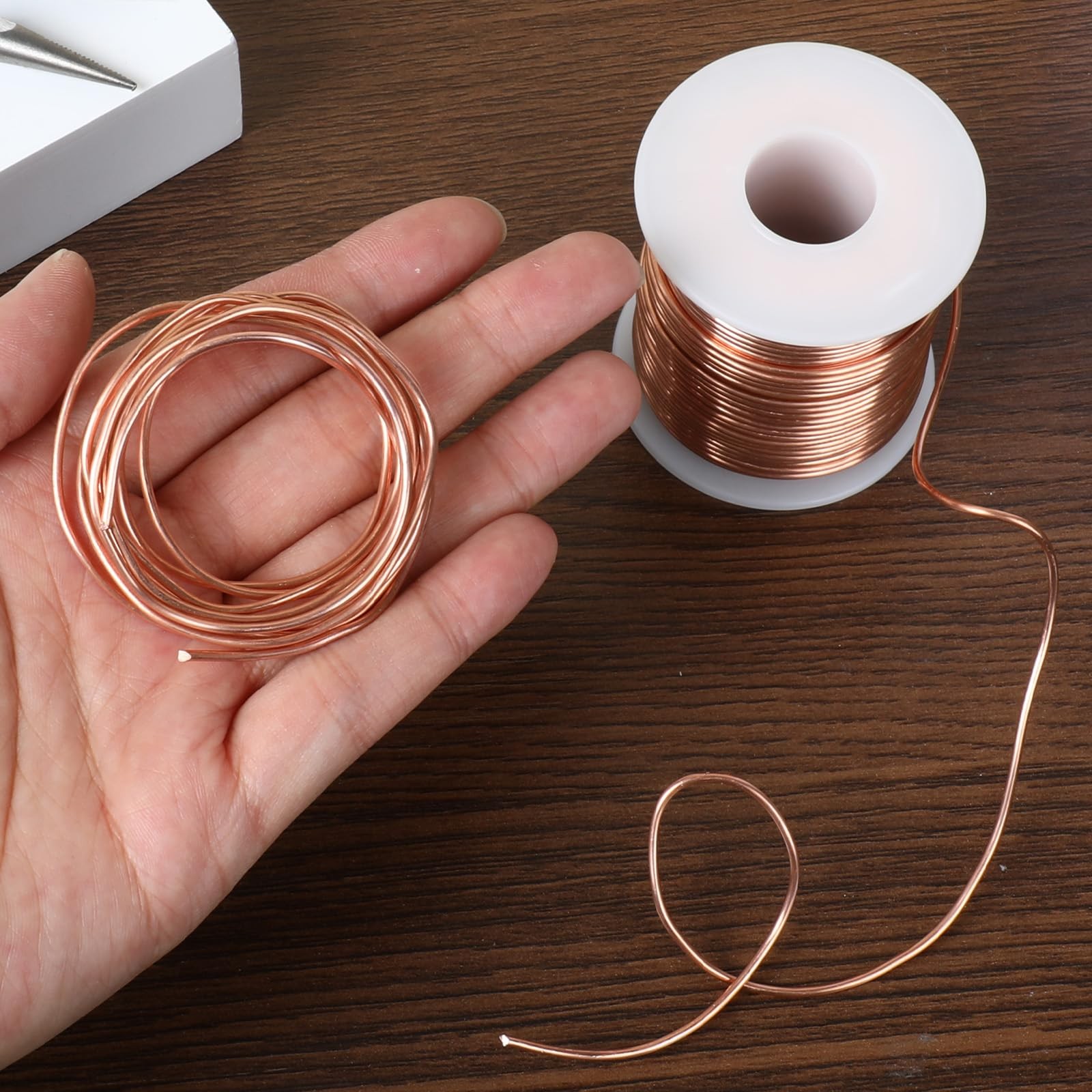14 Gauge Copper Wire 1.6mm 98 Feet Dead Soft Solid Bare Copper Wire for Elect…