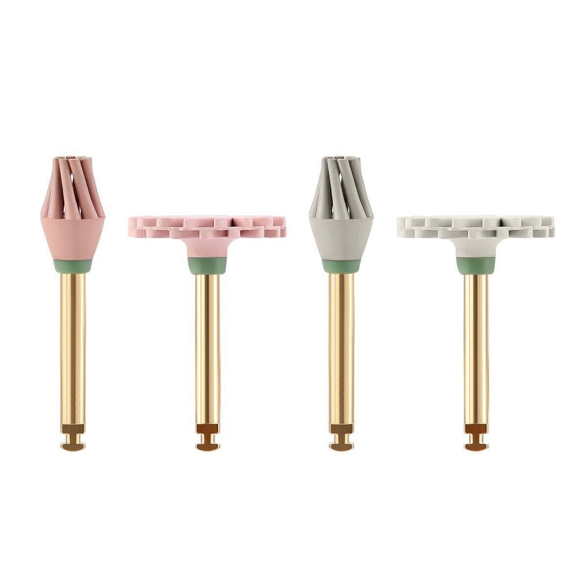4 Pcs/Box Dental Composite Polishing Wheel Silicone Diamond 135°C Autoclavable