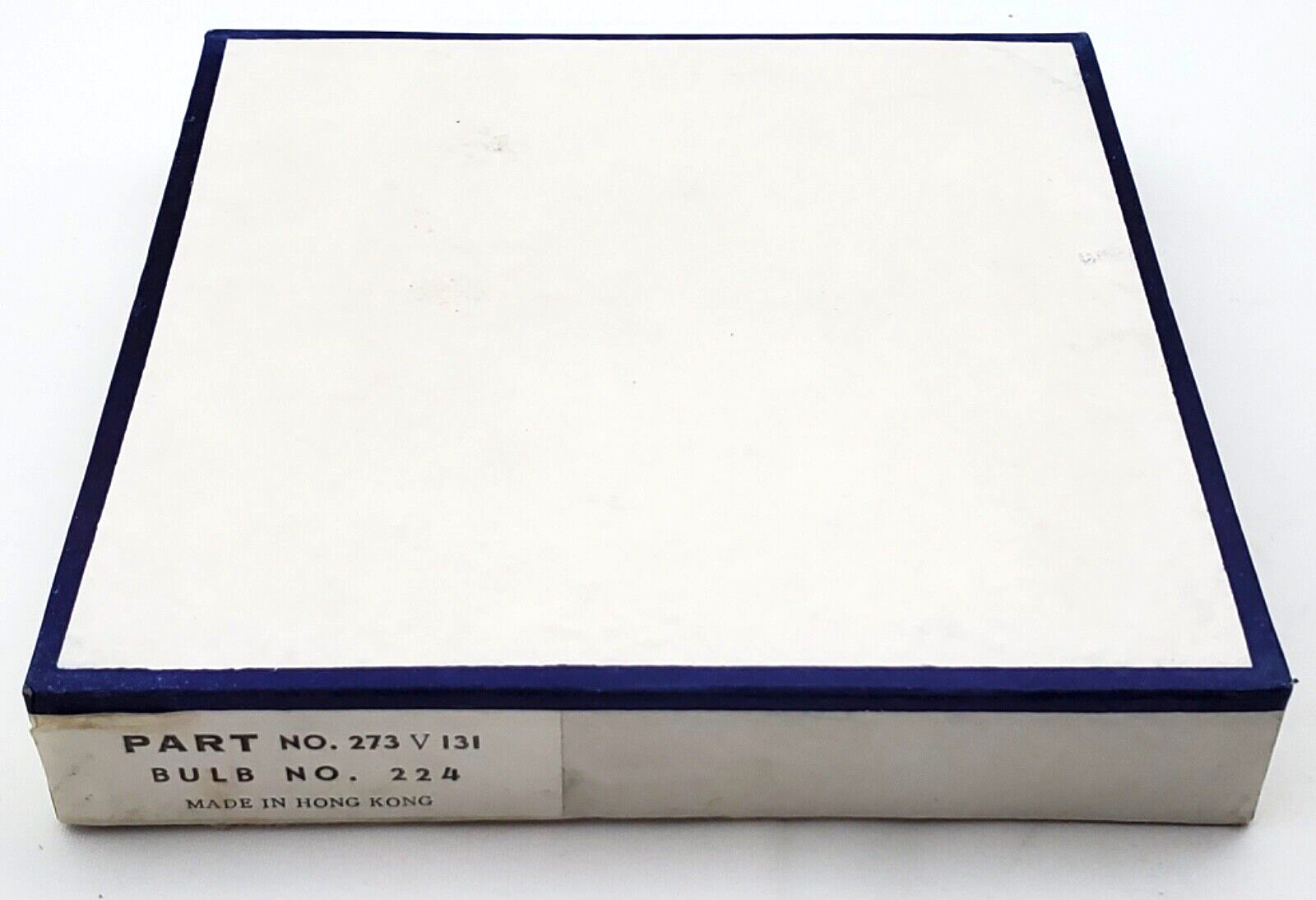 Box of 100 Miniature Lamps 224 2.15 Volt Single Contact Hong Kong