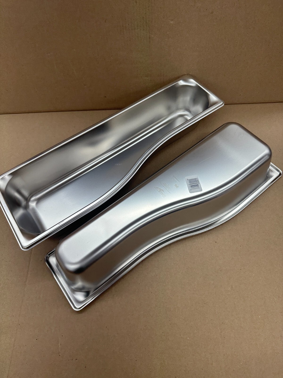 2 Vollrath Wild Pan 4″ Depth Stainless Steel Full Pan Size Restaurant NSF