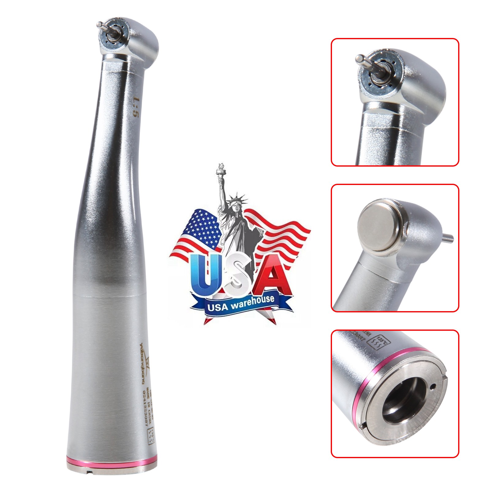 Yabangbang Dental 1:5 Increasing Contra Angle Handpiece for NSK E-type Motor