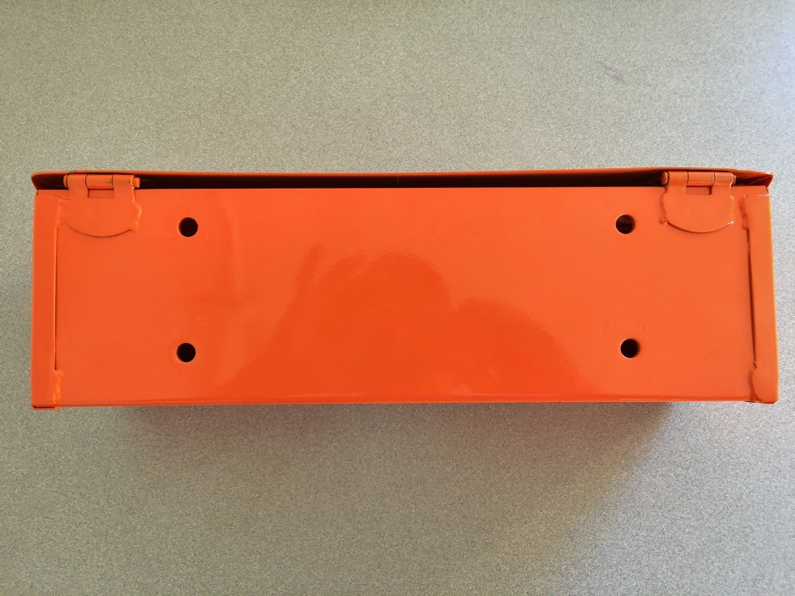 New Orange Metal Tool Box for Kioti, Kubota, Allis Chalmers, Tractor 5A3OR